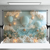 Lofaris Hot Air Balloon Dreamscape Photography Backdrop